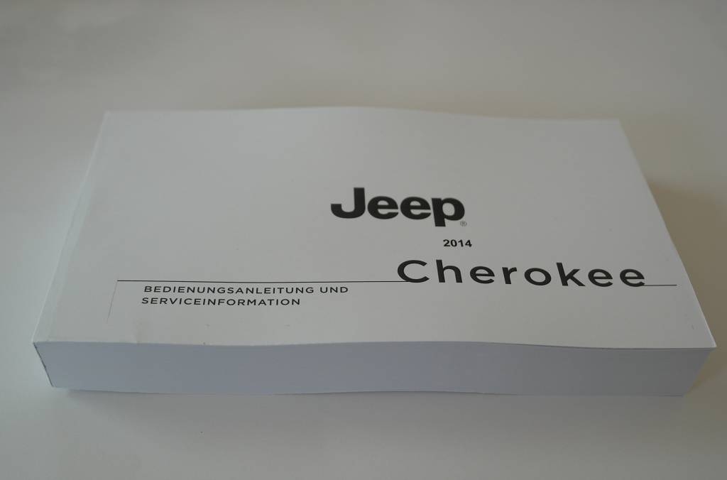 Bedienungsanleitung Jeep Cherokee ab Mod. 2014